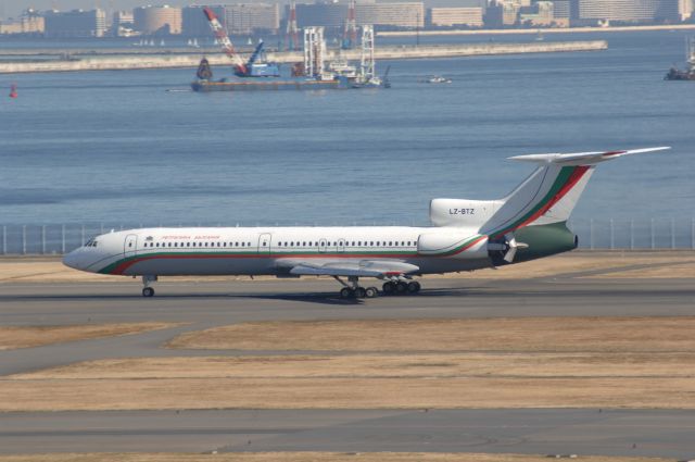 LZ-BTZ — - Landing at Haneda Intl Airport on 34R Bulgaria Gvmt