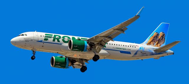 Airbus A320neo (N371FR) - N371FR Frontier Airlines Airbus A320-251NEO s/n 10089 "Parish & Daisy The Burrowing Owls" - Las Vegas - Harry Reid International Airport KLASbr /USA - Nevada May 13, 2022br /Photo: Tomás Del Coro