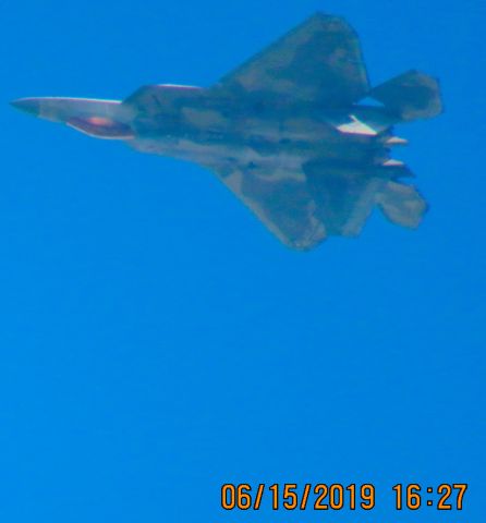 Lockheed F-22 Raptor (08-4166)