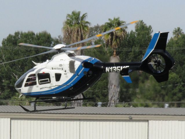 Eurocopter EC-635 (N135MF) - Lifting off from KFUL
