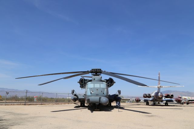 Sikorsky MH-53E Sea Dragon (73-1649) - Sikorsky MH-53M Pave Low IV at Pima Air and Space Museum, Tucson, AZ, 17 May 14.