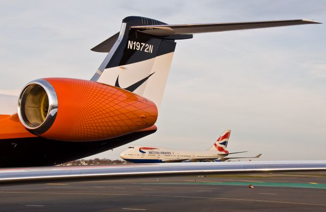 Gulfstream Aerospace Gulfstream V (N1972N) - The King and Queen !