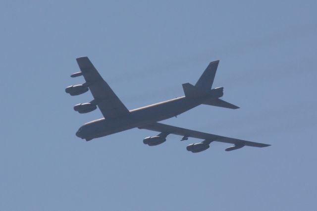 Boeing B-52 Stratofortress (60-0007) - Part of July 4th flyover Boston. 