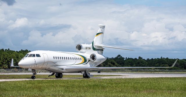 Dassault Falcon 7X (N673WM) - Waste Management FA7X at KVRB