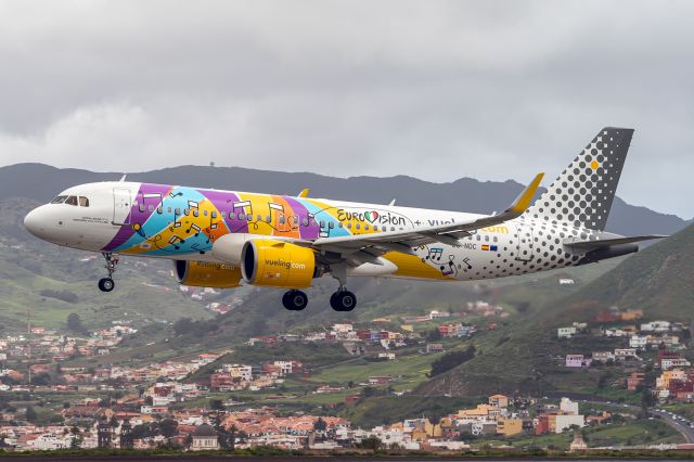 Airbus A320neo (EC-NDC) - Official Airline of the Eurovision Song Contest 2022