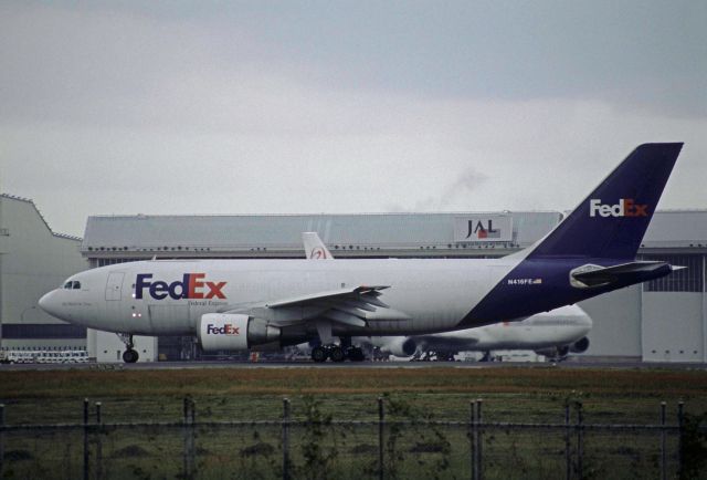 Airbus A310 (N416FE) - Departure at Narita Intl Airport Rwy34L on 1998/10/23