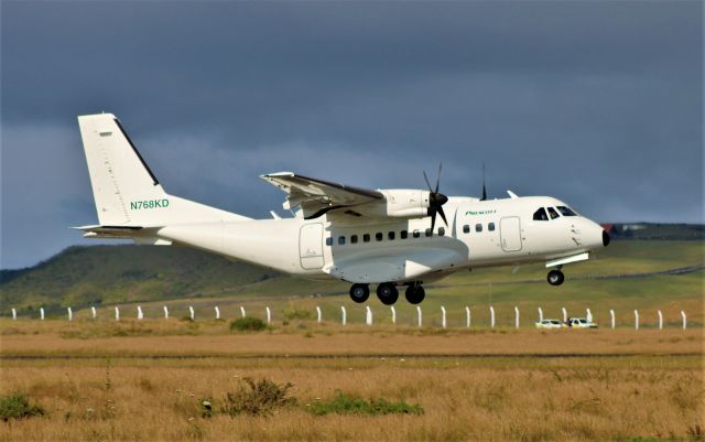 Casa Persuader (CN-235) (N768KD) - June 3, 2023. Santa Maria Airport, Azores