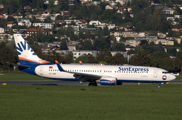 Boeing 737-800 (TC-SNP)