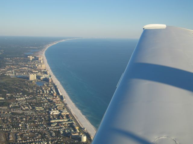 Mooney M-20 (N58105) - beach arrival