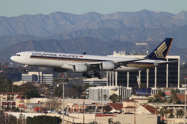 Airbus A340-500 (9V-SGC)