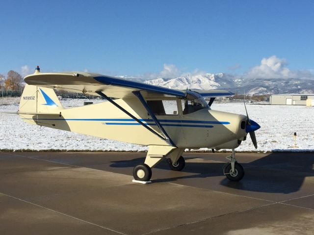 Piper PA-22 Tri-Pacer (N5953Z) - Piper Colt at Vance Brand Airport 