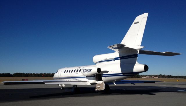 Dassault Falcon 50 (N345SK) - recently sold this 50 and transferred the reg to a 900