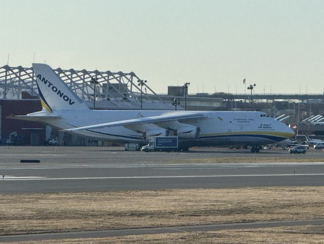 Antonov An-124 Ruslan (UR-82027) - An informal photo after a trip from SLC