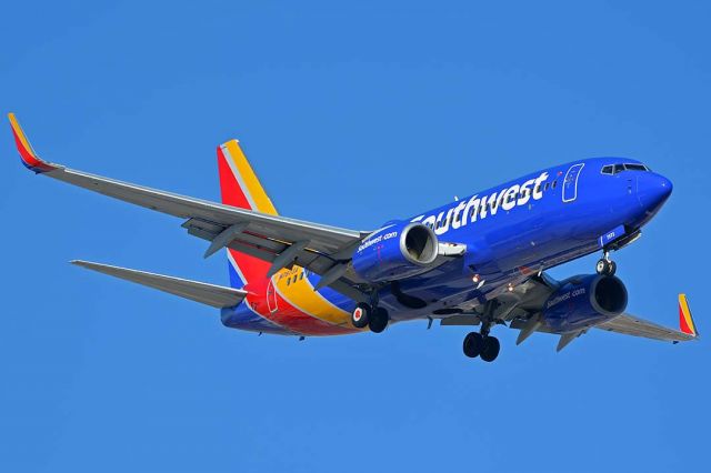 Boeing 737-700 (N7873A) - Southwest 737-7Q8 N7873A at Sky Harbor on November 27, 2017 