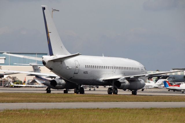 Boeing 737-200 (N2DL) - ex Air One 737-230 in storage at Opa-Locka FL