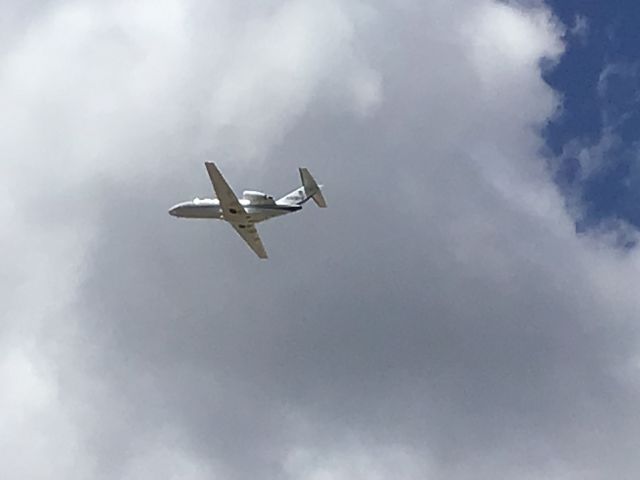Cessna Citation Sovereign (N525FN) - Just took off at GRR