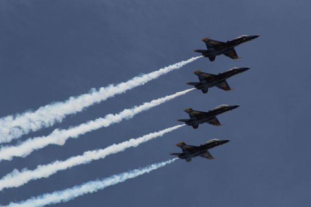 McDonnell Douglas FA-18 Hornet — - US Navy Blue Angels