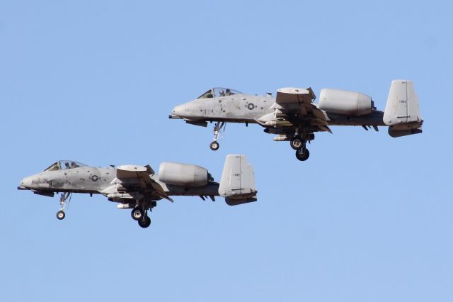 Fairchild-Republic Thunderbolt 2 (81-0942) - Returning from a Red Flag Sortie