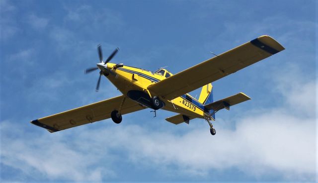 AIR TRACTOR Fire Boss (N23579) - Santa Maria Island International Airport - LPAZ - Azores 23/04/2021