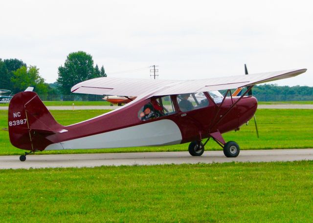 AERONCA Sedan (N83729) - At Oshkosh. 1946 Aeronca 7AC Champion