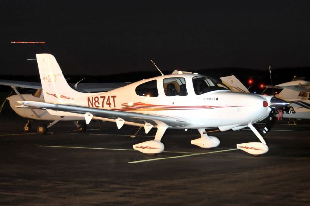 Cirrus SR-20 (N874T) - Seen at KFDK on 5/21/2009.