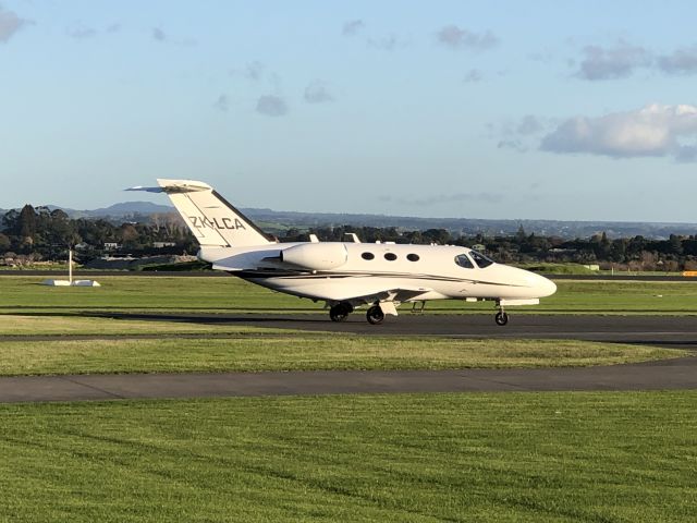 Cessna Citation Mustang (ZK-LCA) - Landed from Hamilton 