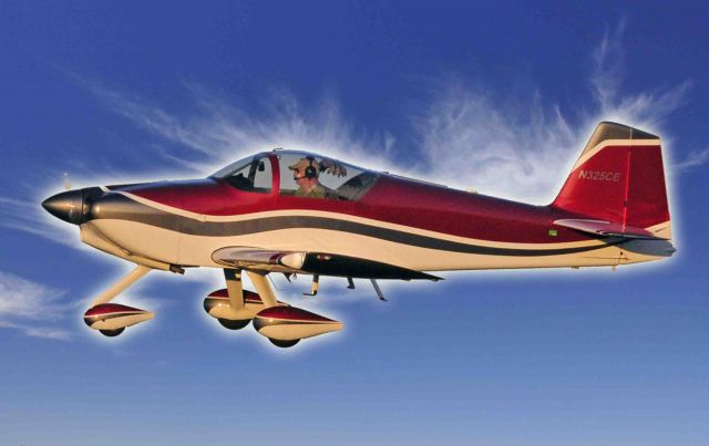 Vans RV-6 (N325CE) - Departing Merced Regional Airport (KMCE)