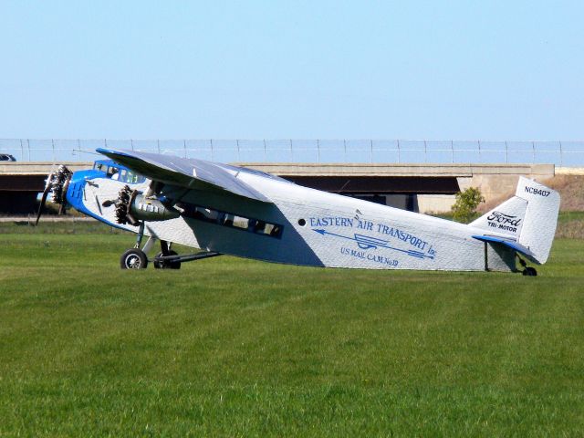 NC8407 — - Ford 4-AT-E Tri-Motor.br /Manufactured in 1929 by Stout Metal Airplane Co. a Ford Motor Companybr /EAA Airventure Museum in Oshkosh, Wisconsinbr /Photo: 01.10.2006