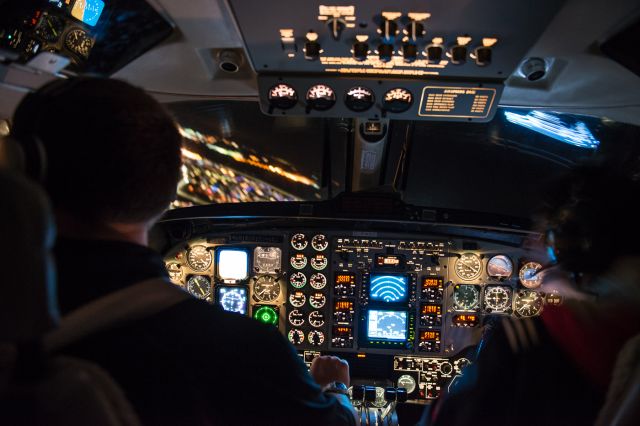 Beechcraft Super King Air 200 (BXH151) - Mid-flight from Calgary to Medicine Hat on a medevac flight. 