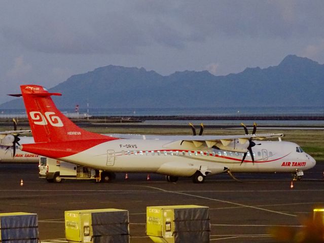 ATR ATR-72 (F-ORVS) - Air Tahiti Sole ATR 72-600 in the active fleet
