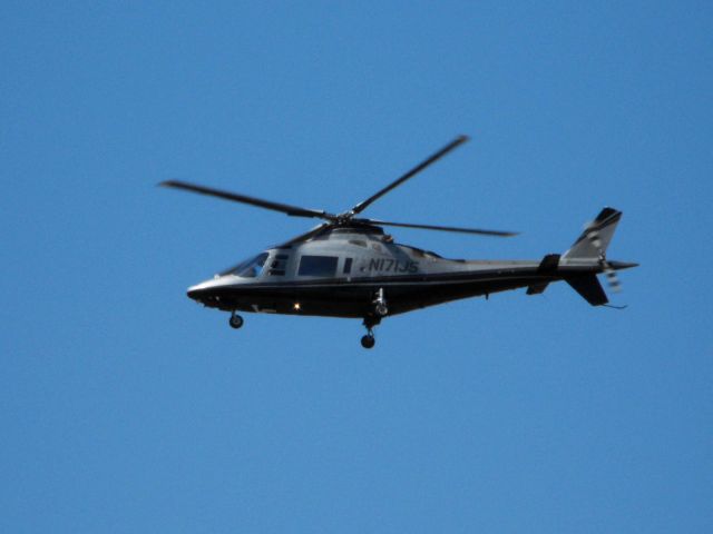 SABCA A-109 (N171JS) - Shown here in the Spring of 2015 this Rotorcraft is moments from the repair facility at the Airport.