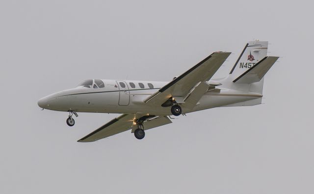 Cessna Citation 1SP (N45TL) - Runway 20R arrival @KDPA.