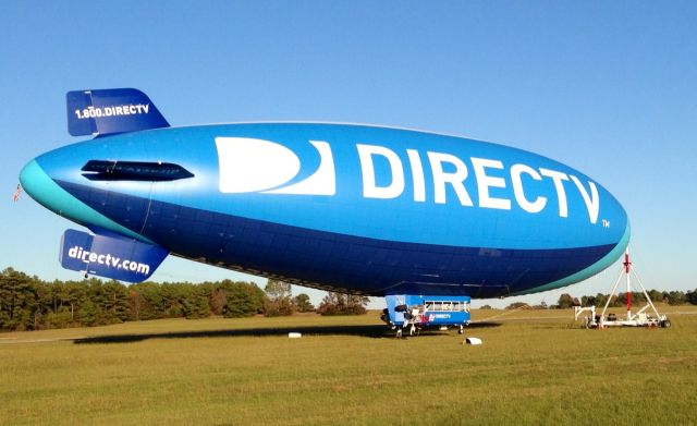 Experimental 100kts (N154ZP) - DirecTv airship stopped by in Texarkana, AR.