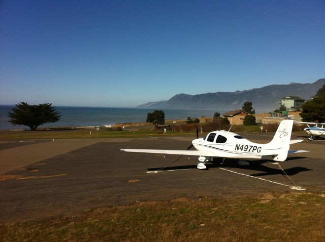 Cirrus SR-22 (N497PG) - N497PG visits remote Shelter Cove California