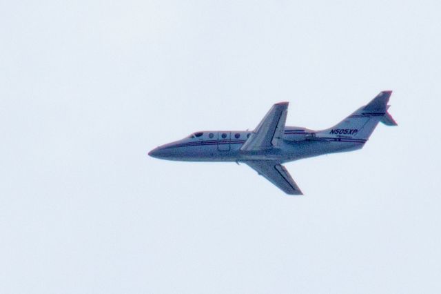 Beechcraft Beechjet (N505XP) - Aircraft photographed at 1131HrsEDT on 16-Mar-2018 enroute to KTEB from KVRB.