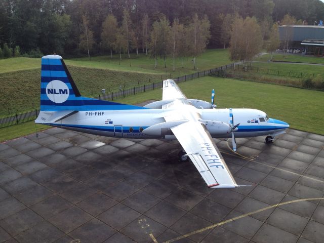 FAIRCHILD HILLER FH-227 (PH-FHF) - Fokker F-27 at Aviodrome, Lelystad. October 2016.