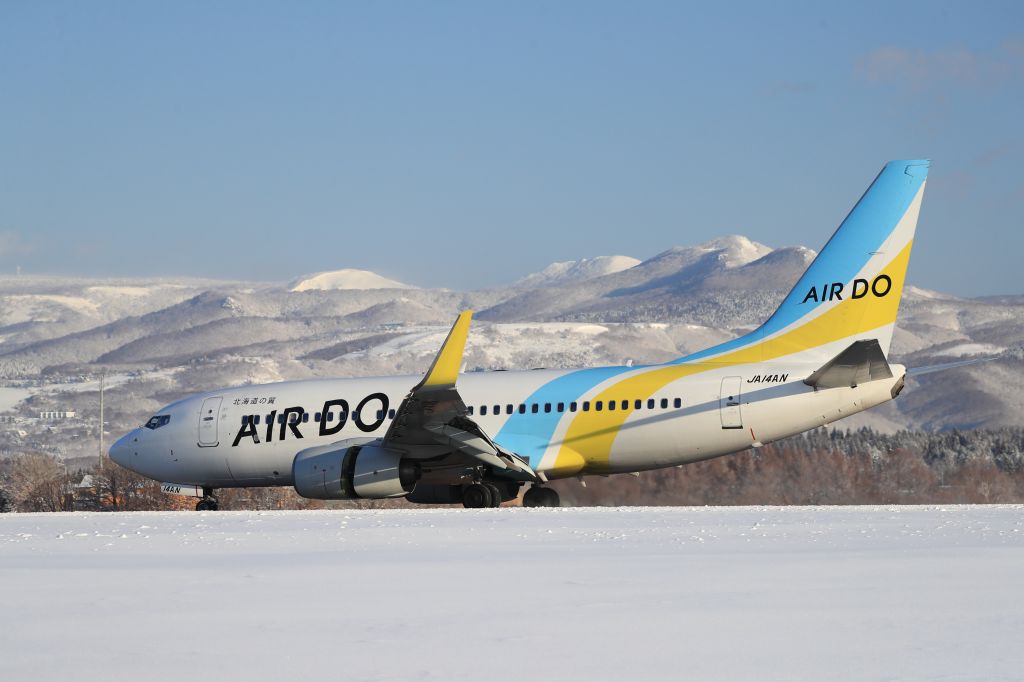 Boeing 737-700 (JA14AN) - January 31st 2018:HND-HKD.