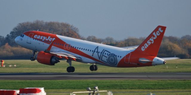 Airbus A320 (G-UZHC) - Taken from the Runway visitor centre