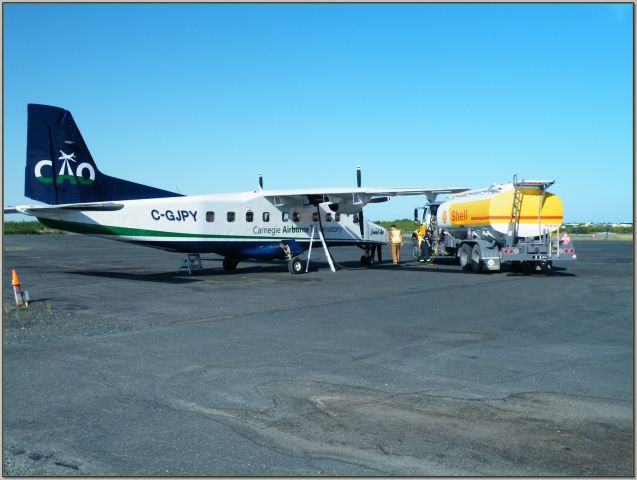 Fairchild Dornier 228 (C-GJPY) - Carnegie Airborne Observatory getting fuel