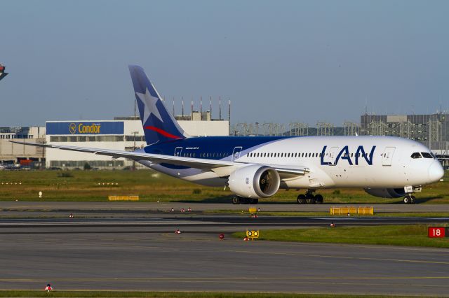 Boeing 787-8 (CC-BBE) - after complication with a follow mel