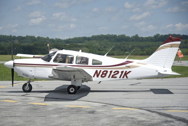 Piper Cherokee (N8121K) - Seen at KFDK on 5/21/2011.