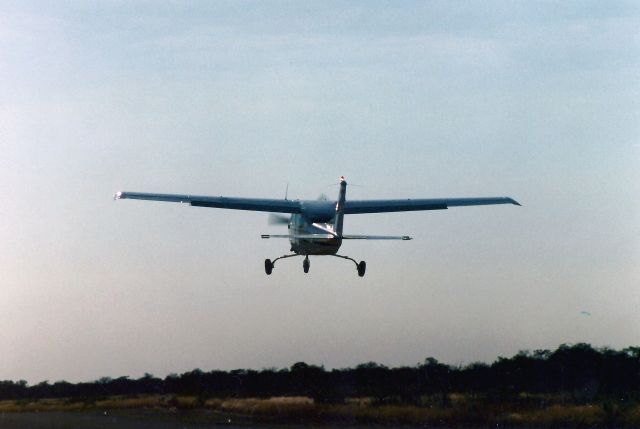 Cessna Centurion (ZS-AVB) - Departure somewhere in Namibia.