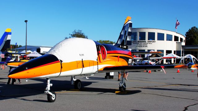 Aero L-39 Albatros (N223PG) - Quite a nicely colored Albatros at the Atlanta Air Show 2023.