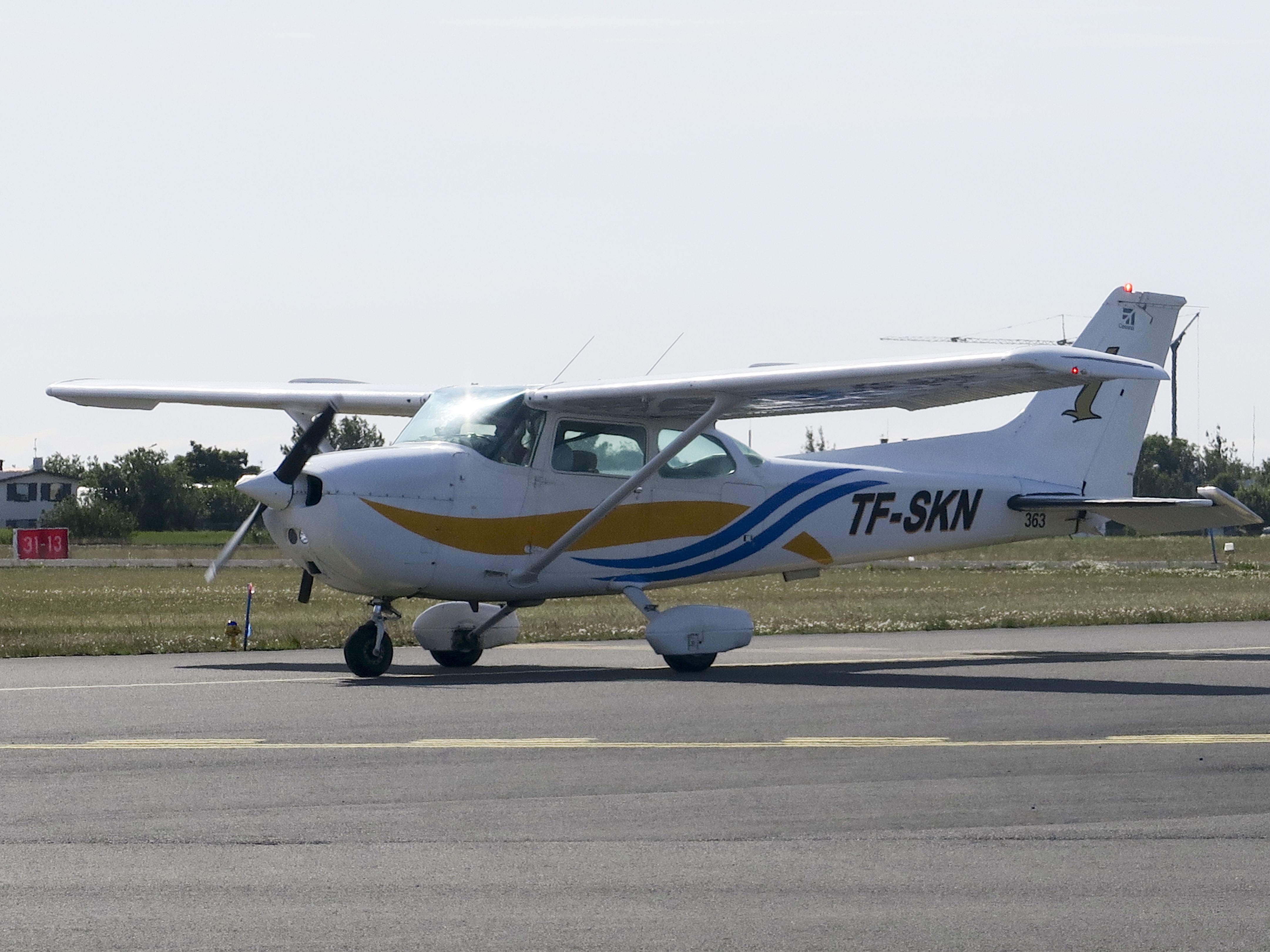 Cessna Skyhawk (TF-SKN) - 22 July 2015.