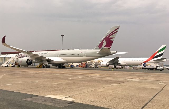 Airbus A350-900 (A7-ALP) - 1st upload of A7-ALP 07/12/17 at KBOS Logan