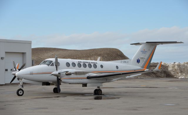 Beechcraft Super King Air 350 (C-GNLO) - Newfoundland Air Ambulance enroute to St. Johns, NL.