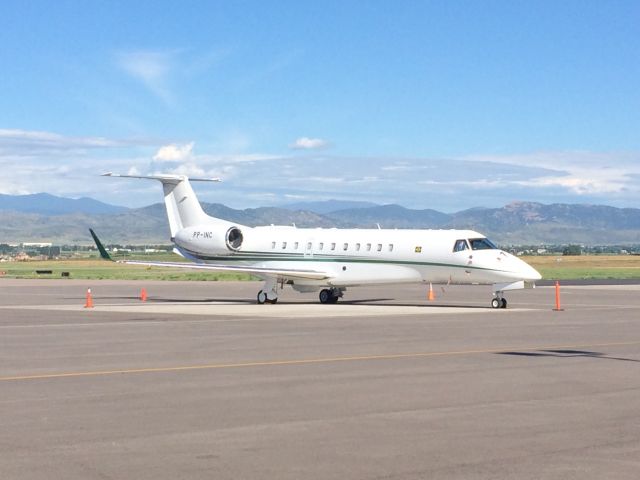 Embraer Legacy 600/650 (PP-INC) - KFNL, Embrear Legacy 600 -- owned by a wealthy soye bean plantation family out of Brazil