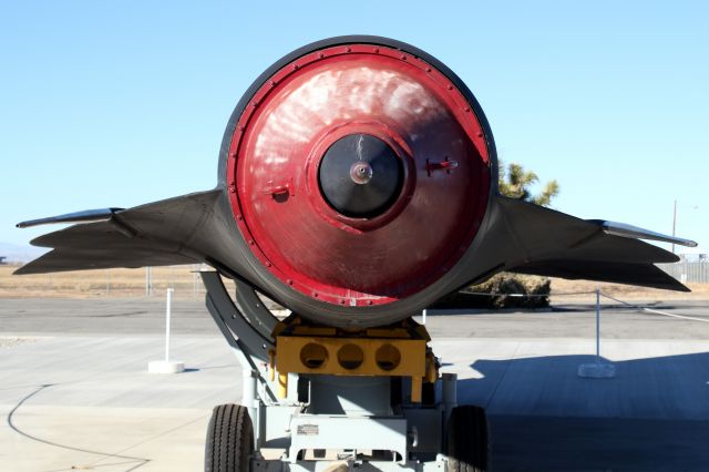 — — - Lockheed D-21 Drone at Blackbird Park, Palmdale, CA.