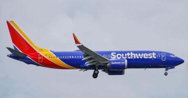 N8724J — - The first landing of a 737MAX at GSP!  She is a beauty!  4/15/21.