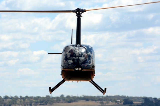 Robinson R-44 (VH-TSM) - Wellcamp Airport open day 28/9/2014